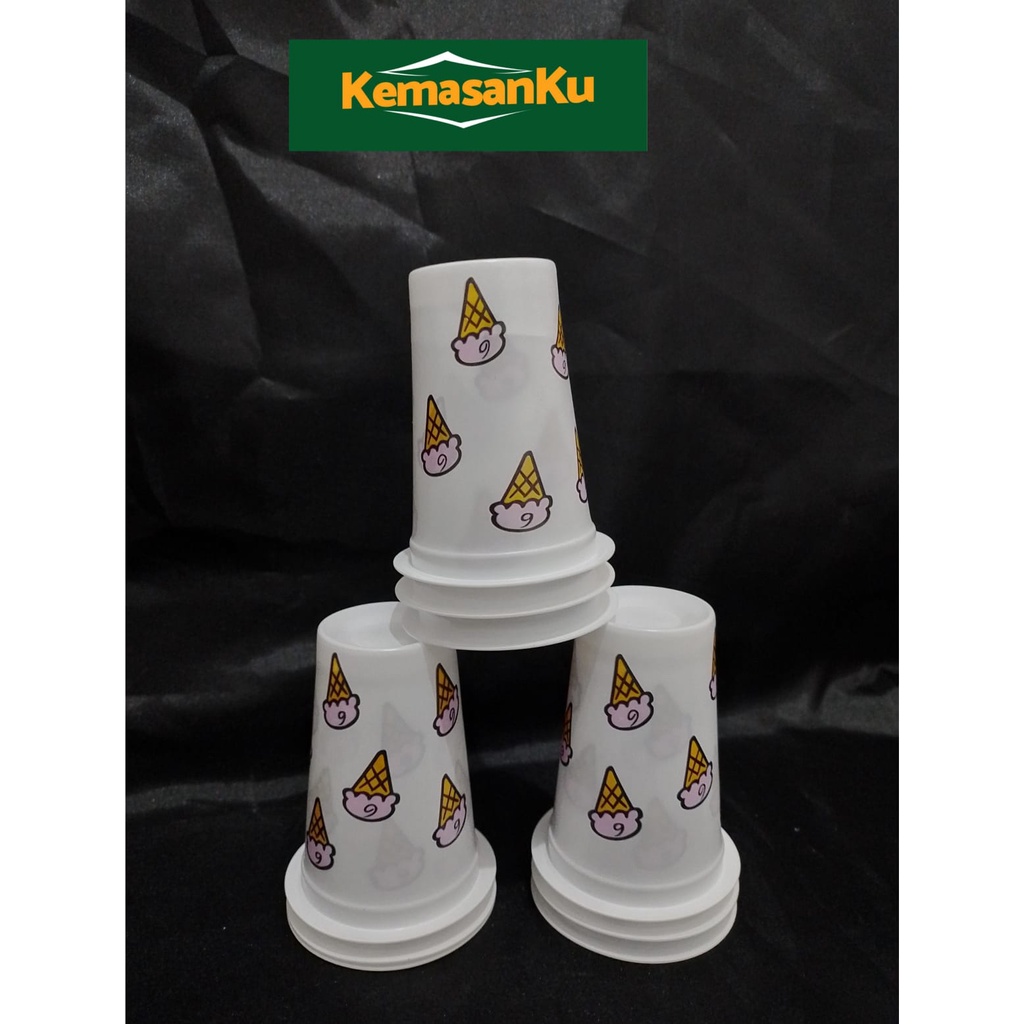 CUP / GELAS PLASTIK 200 ML