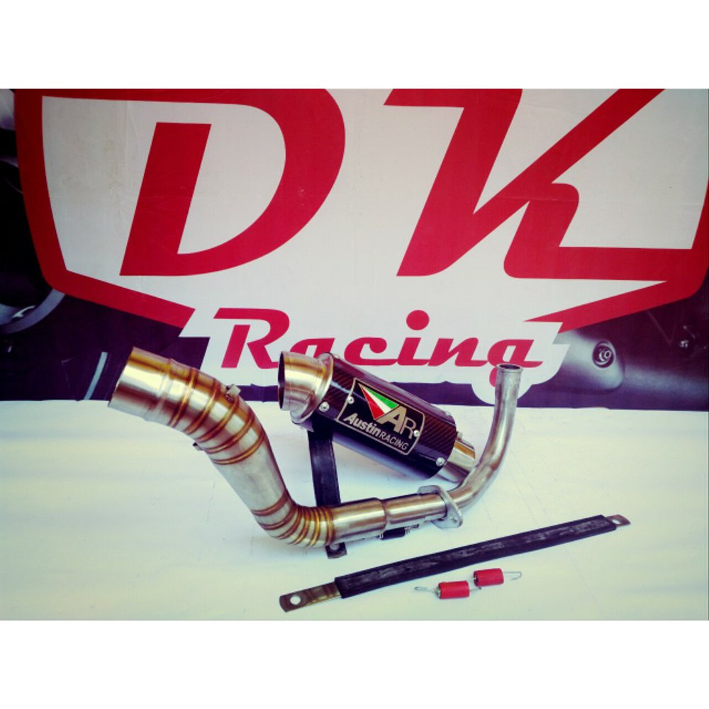 knalpot racing honda vario 125 austin racing fullstainles bac 78