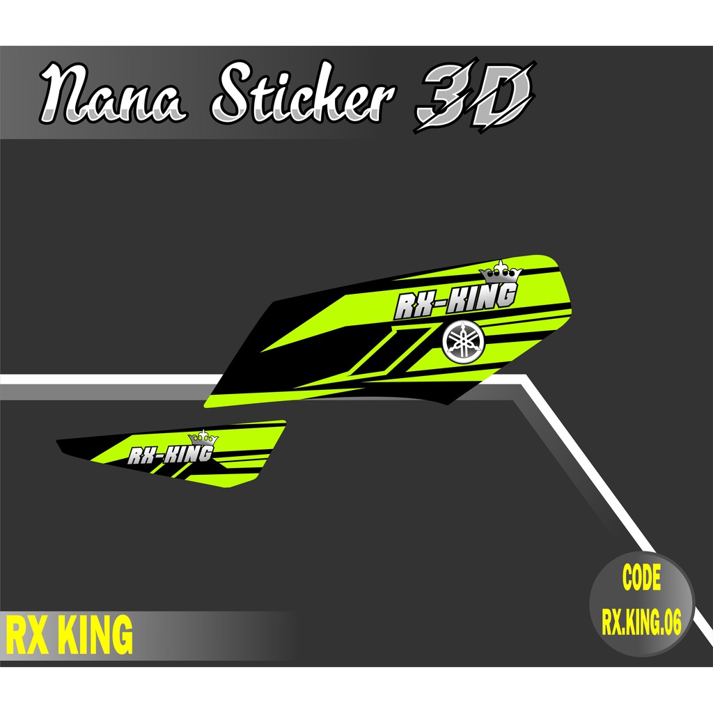 Striping RX King - Stiker Rx King List Variasi Motor STICKER RX KING CODE 06