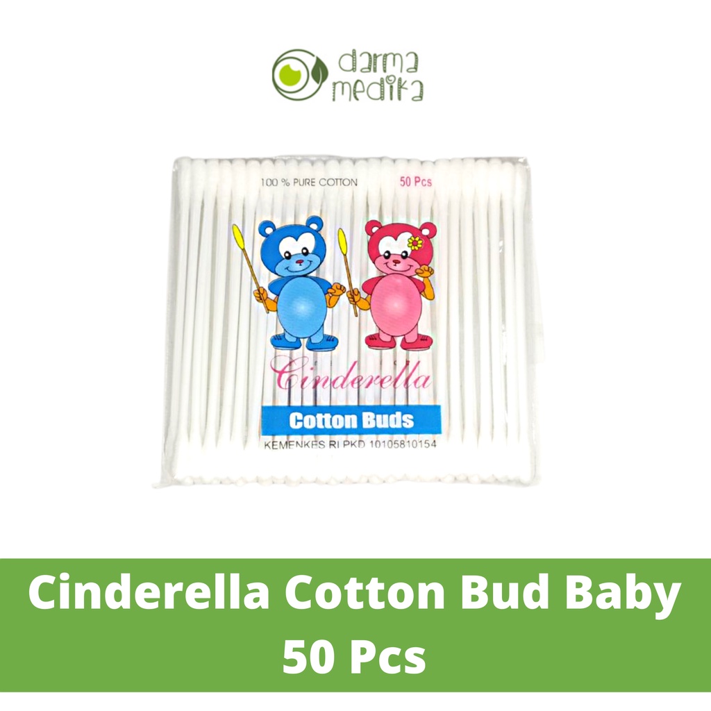 Cinderella Cotton Buds isi 50pcs 50 pcs (cotton bud baby)