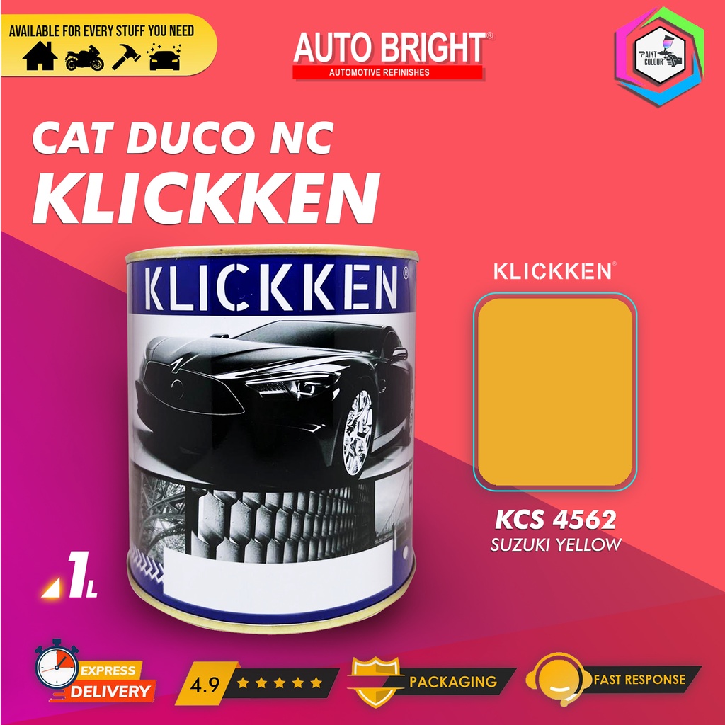 Cat Klickken Automotive Refinishes - Suzuki Yellow KCS 4562