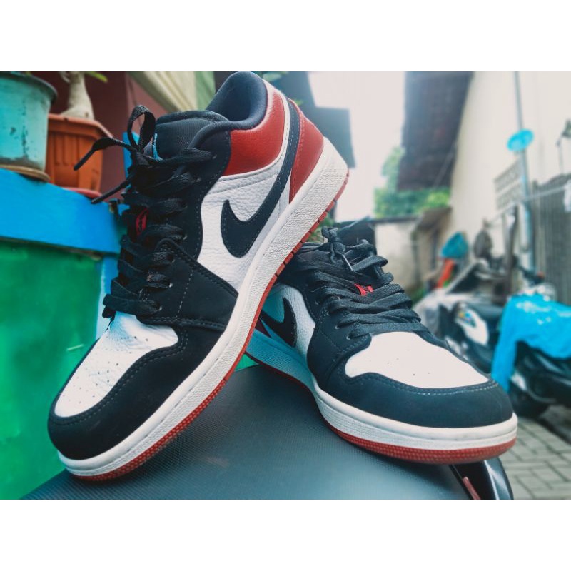 Nike air Jordan Low Black Toe Original