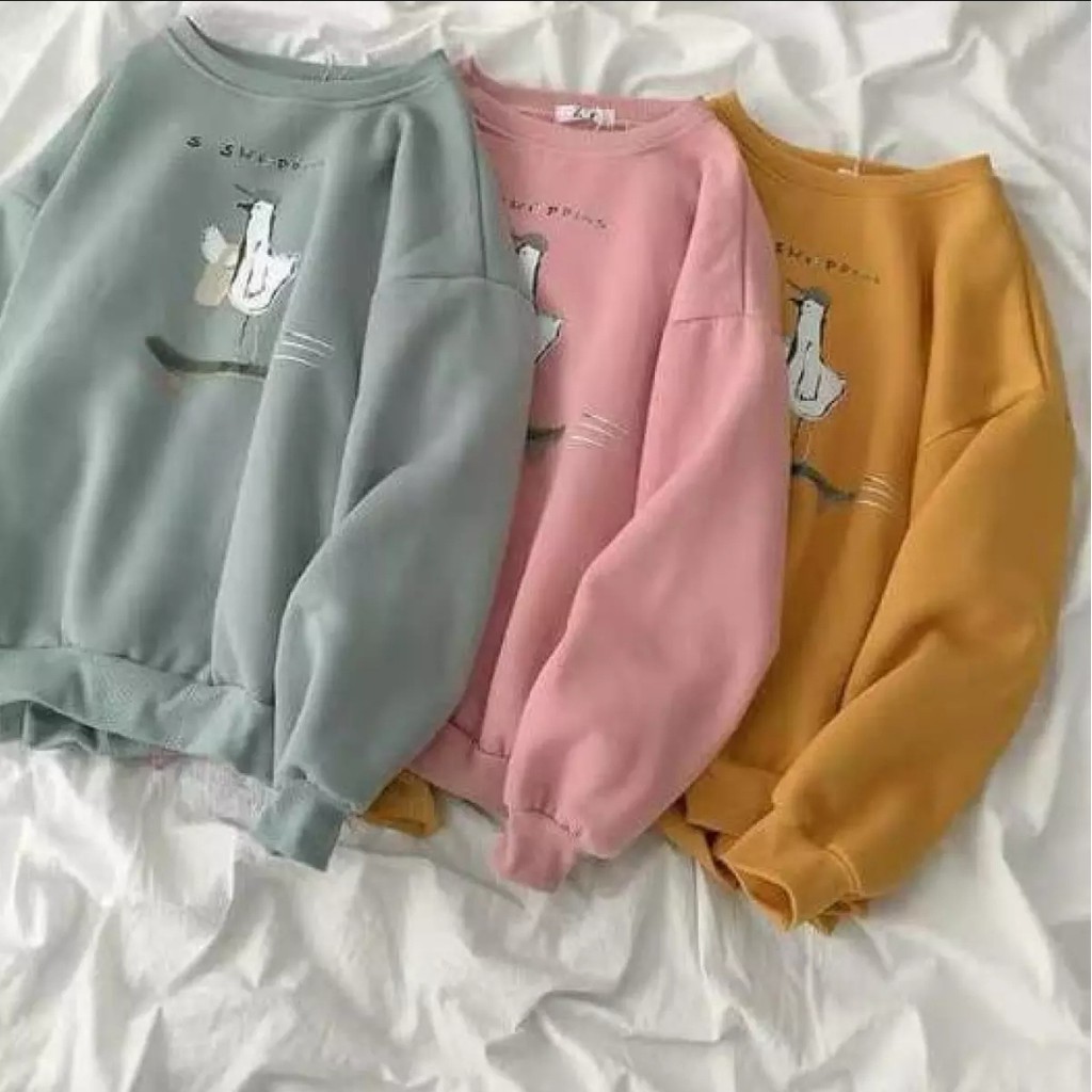 SWEATER WANITA SHAWN SHOPPING TEBAL TERBARU,