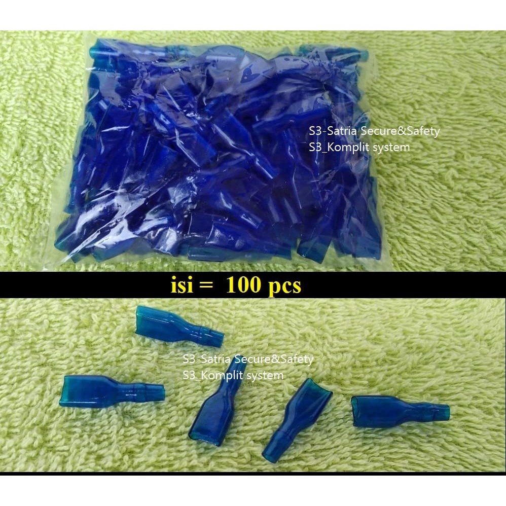 Cover isi 100 pcs Karet skun female gepeng besar pelindung kondom