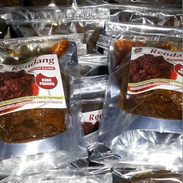 

Rendang daging khas Padang