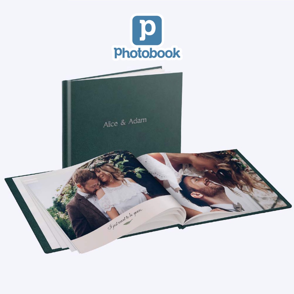 Jual Photobook Voucher 11"x8.5" Album Foto Custom 40 Halaman Hardcover