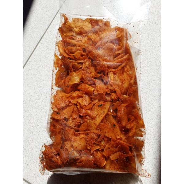 

Kripik setan daun jeruk 250gr