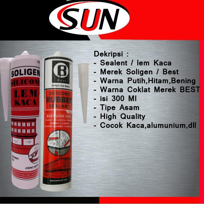 

Ea9> Lem Kaca sealent Silicone Clear Bening Putih Hitam Coklat Alumunium(masakini)kD3>