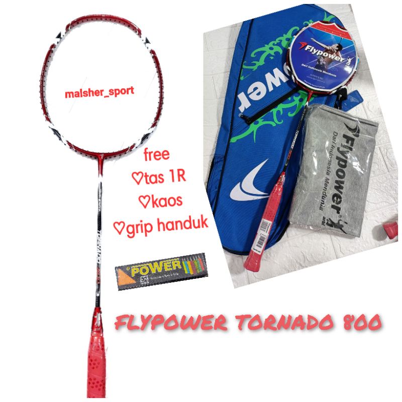 RAKET BADMINTON FLYPOWER TORNADO 800___TORNADO 900
