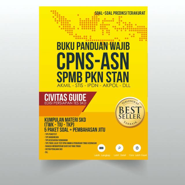 [cuci gudang]buku SKD CPNS ASN 2019 Civitas Guide