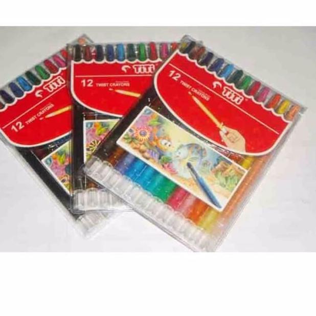 

Oil Pastels / Krayon / Crayon Titi Putar / Twist 12 Warna ..