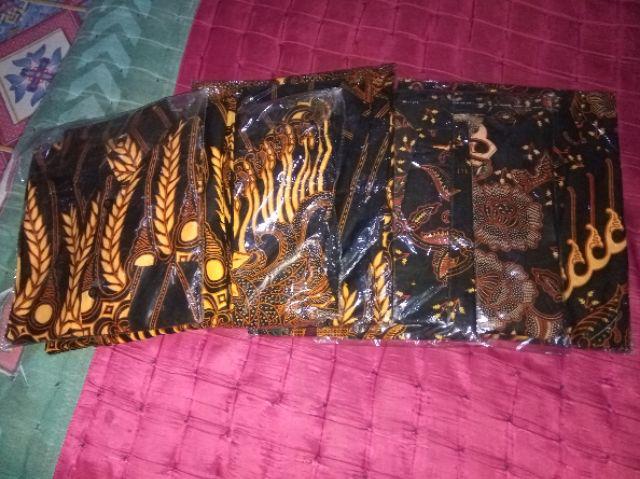 Batik Couple Keluarga Sania Ruffle Ori Ndoro Jowi Dnt Motif Bunga Sagu Termurah Di Shopee