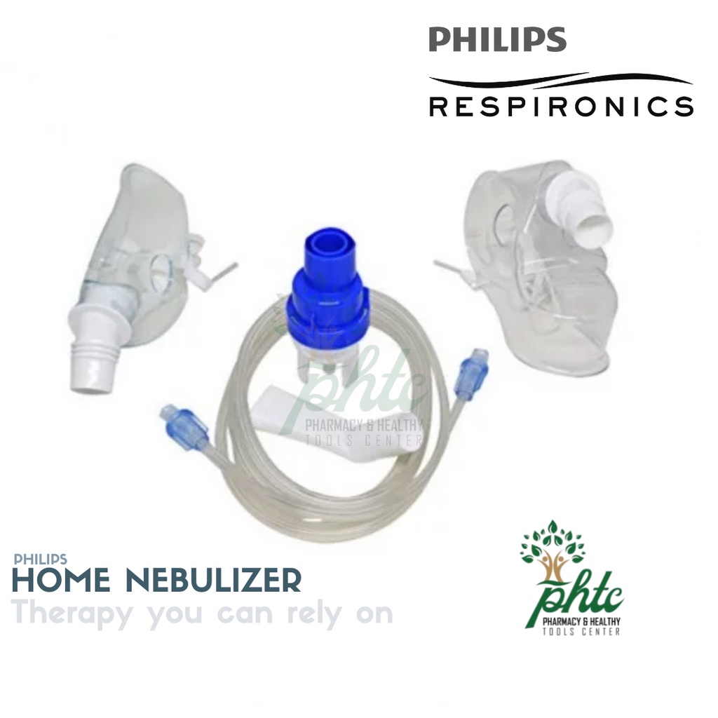 PHILIPS Home Nebulizer l Compressor Nebulizer System l Alat Uap Nebulizer