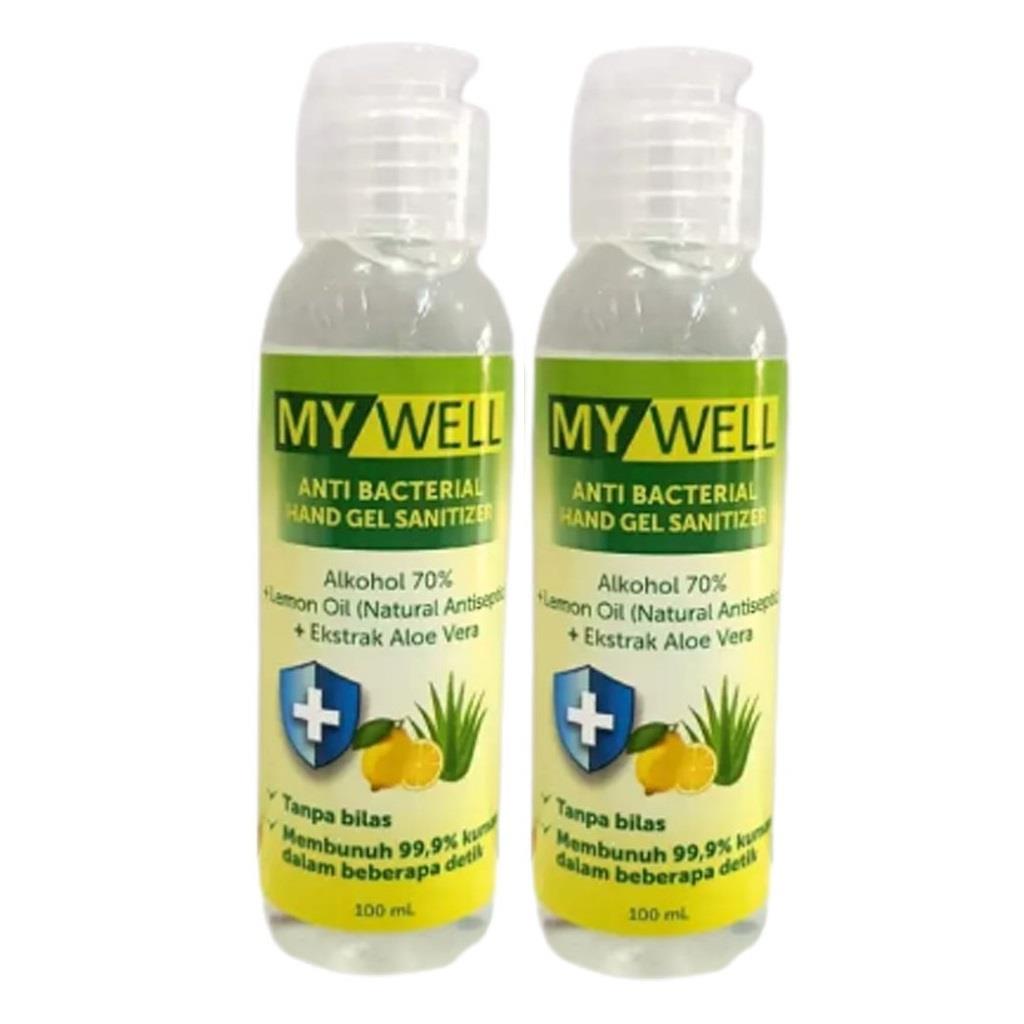 Hand Gel Sanitizer My Well Anti bacterial 100ml