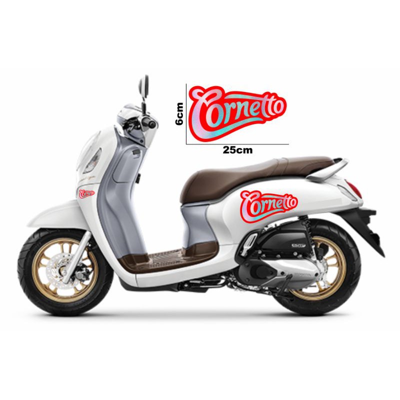 

Stiker cornetto sticker cutting cornetto hologram