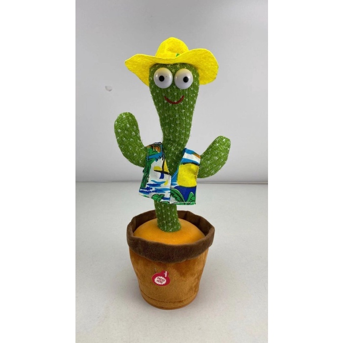 Kaktus BAJU Dancing Doll Talking Toy Mainan Menari Bicara 3in1 3 in 1 Grosir