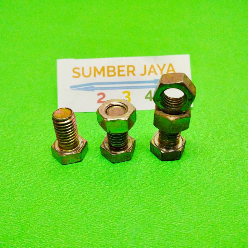 BAUT MUR 8 X 15 KUNING BMK TERMURAH