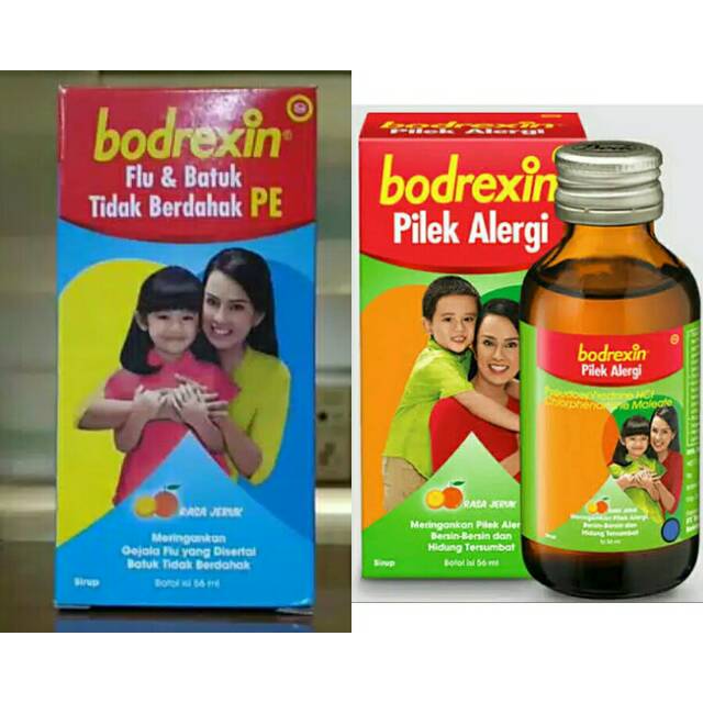 

Bodrexin Syrup anak.