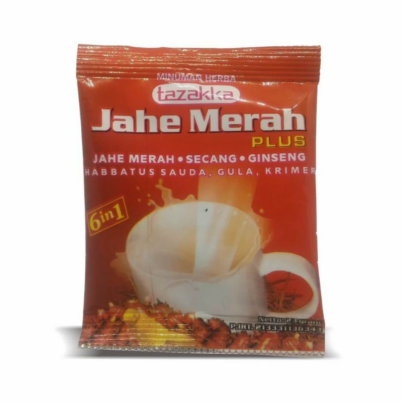 

Minuman Jahe Merah Serbuk