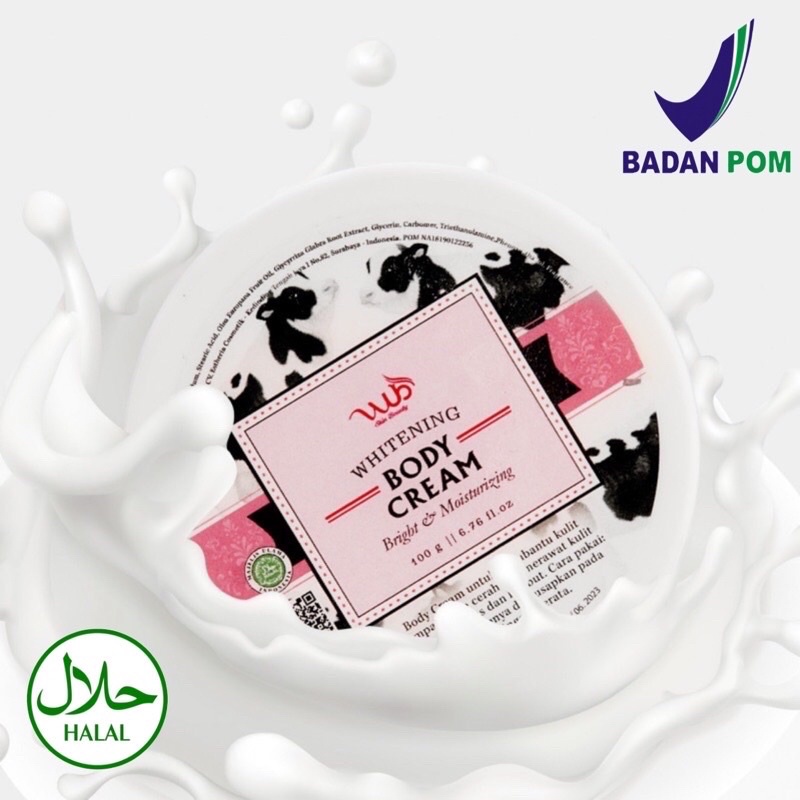 Body cream bleaching Wub 100grm