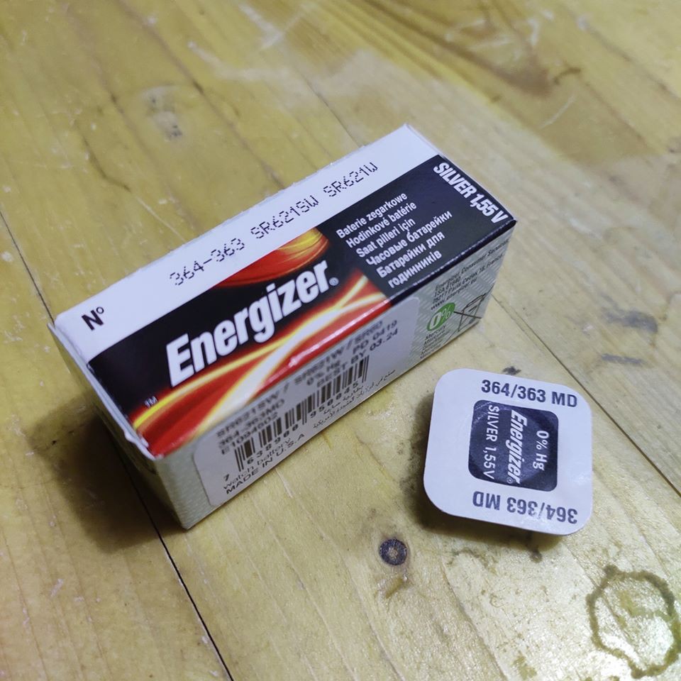 BATERAI ENERGIZER ORIGINAL 364 363 SR621SW BATREI BATRE SR 621 SW USA