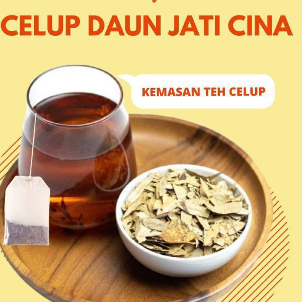 

teh celup daun jati cina/jati cina pelangsing isi 10kantong teh