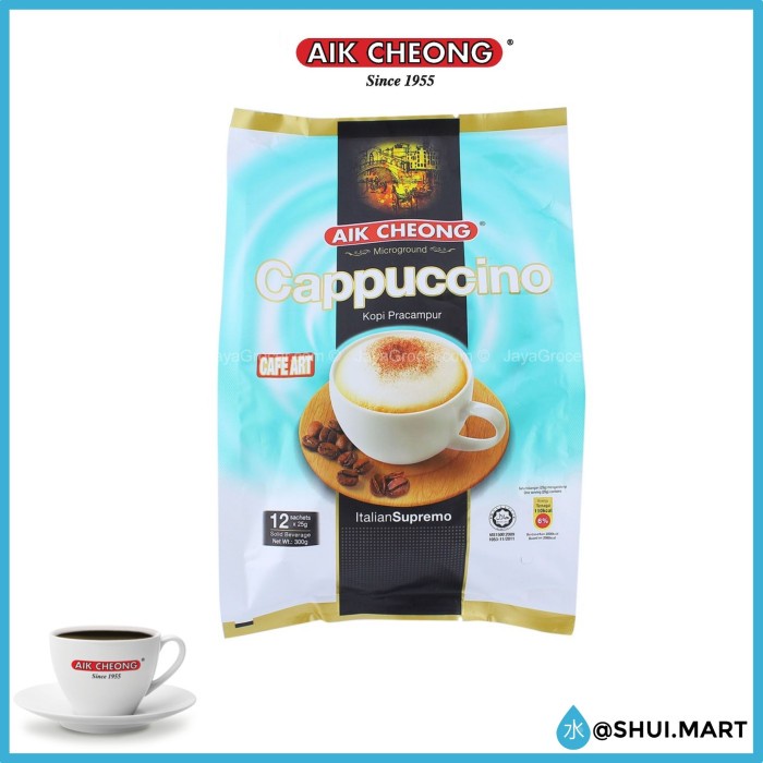 

Aik Cheong Cappuccino Coffee - Kopi Malaysia 400 gr