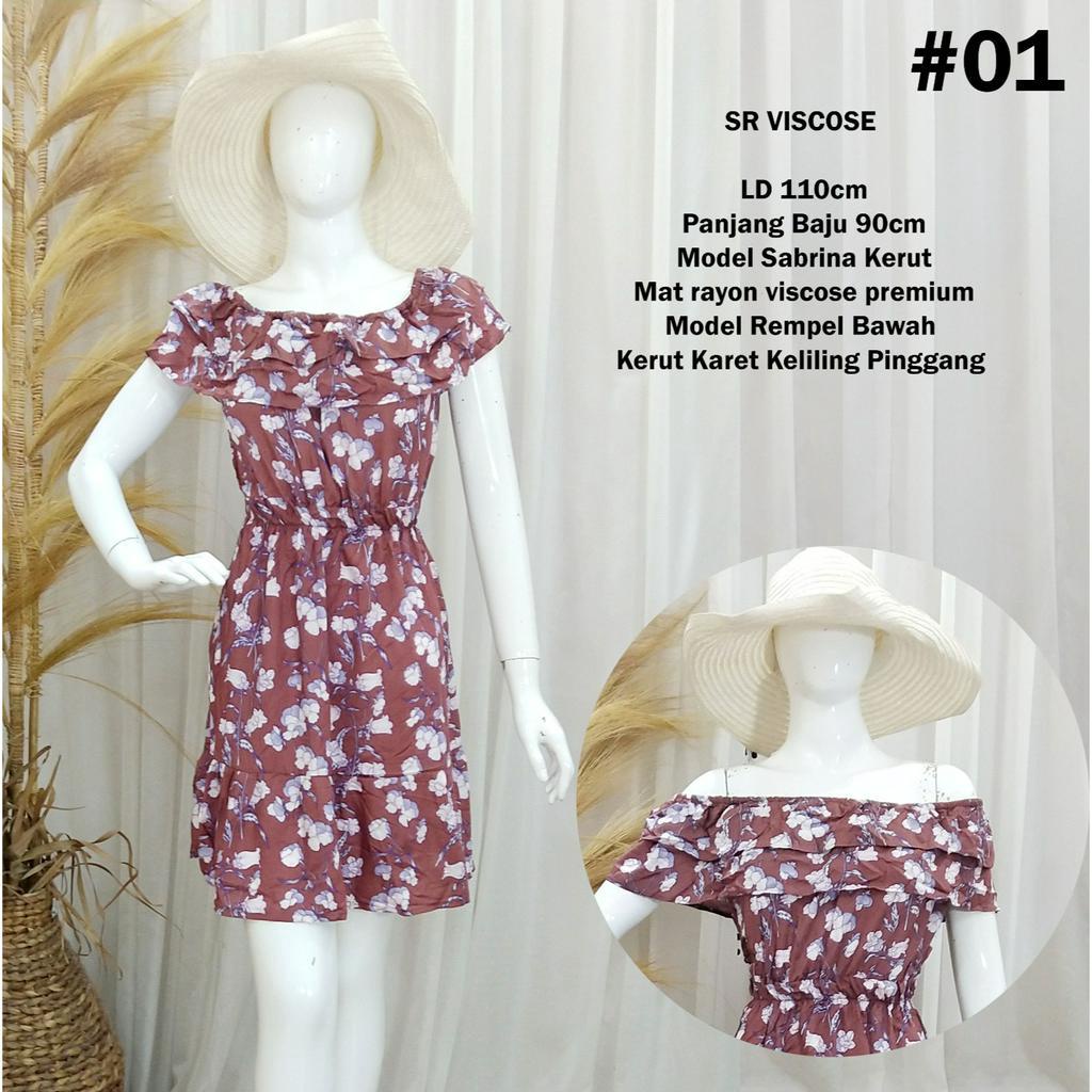 SABRINA VISCOSE/DASTER SABRINA VISCOSE/DASTER KERUT DADA ECER DAN GROSIR