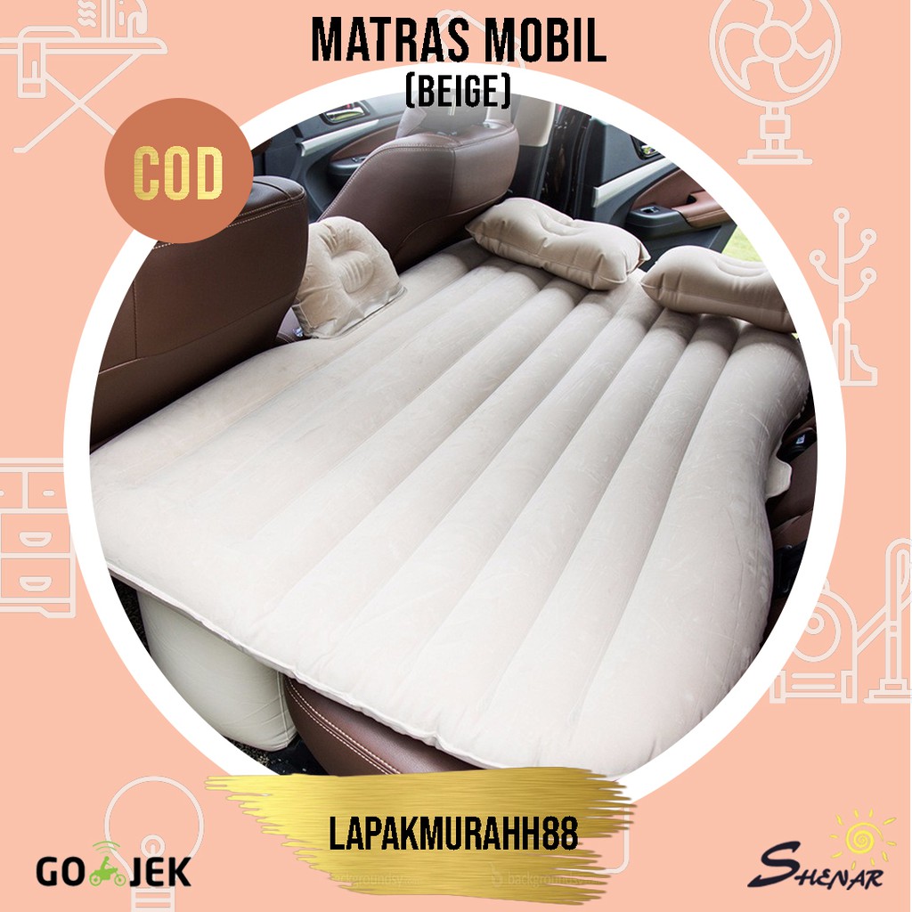 MATRAS MOBIL FREE POMPA / MATRAS SERBAGUNA / KASUR MOBIL BISA SEMUA JENIS MOBIL