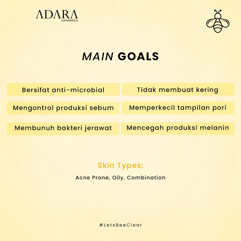 ADARA Bee Clear Acne Concentrate 20mL