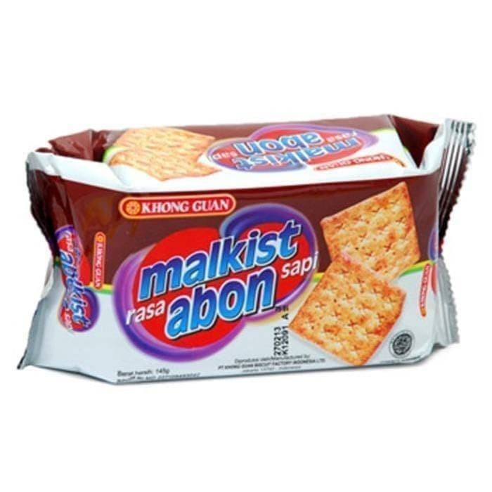

Khong Guan Malkist Abon Sapi Biskuit 135gr
