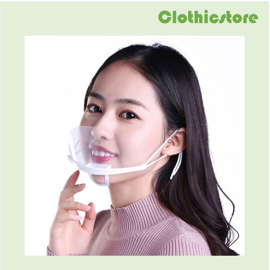 Face Shield Kacamata APD MEDIS Pelindung Mulut Koki Penutup Mouth Mask Masker Dapur Restoran