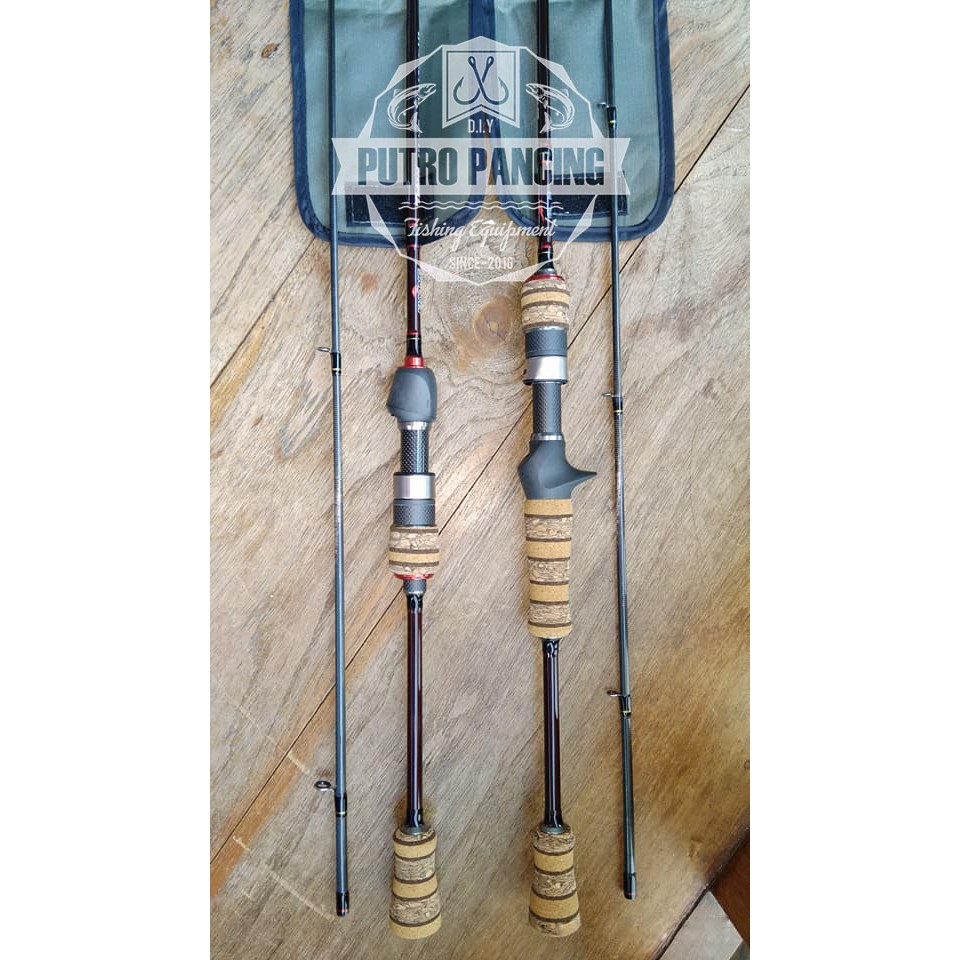 Rod Joran Kuying TETON 662L 3-8Lb spinning dan BC