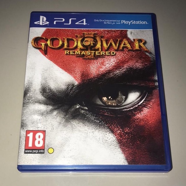 [PS4] God of War 3 Remastered - GOW III Remaster (Region 2 / English) BD Kaset PS 4 CD Games Playsta
