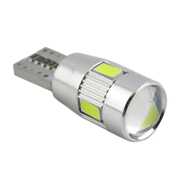 Lampu Mobil LED T10 W5W SMD 5630 2PCS - OMRS6LWH White