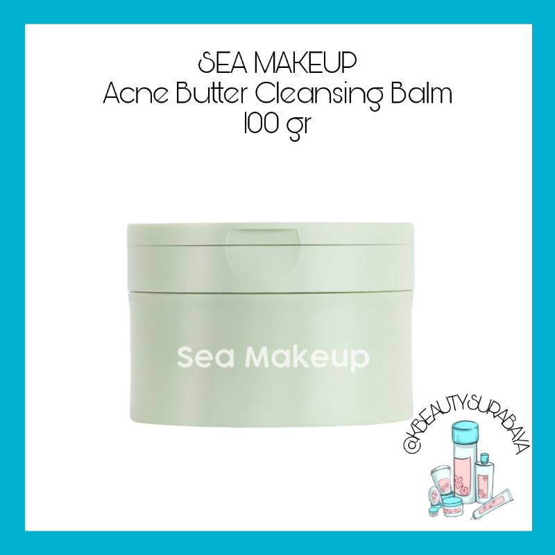 (BPOM) SEA MAKE UP Acne Butter Cleansing Balm