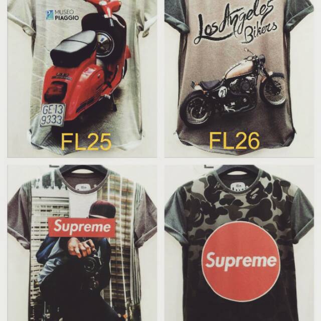 Kaos Full Print 3D FullPrint Thailand Size L