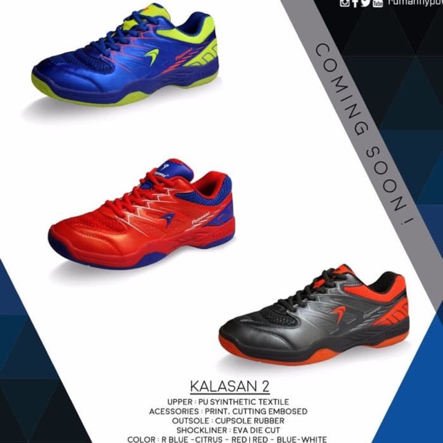 ORIGINAL Flypower Kalasan 2 Sepatu Badminton