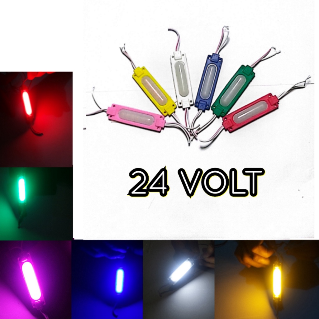 LED Strip COB 24 volt Lampu LED Vasriasi truk Bus 24 volt LED kolong truk