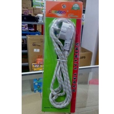 Kabel setrika dexicon arde kwalitas bagus kabel 2 meter