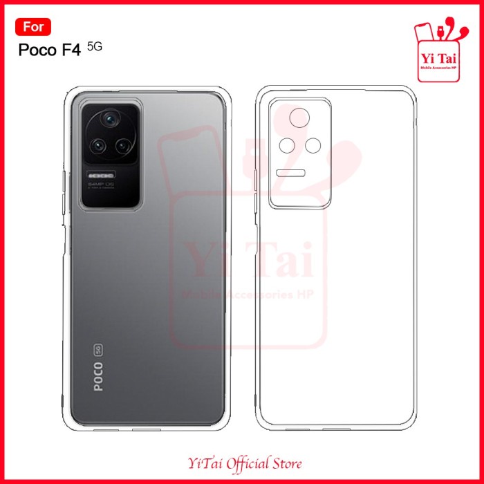 YI TAI - YC06 Case Bening Clear Xiaomi Pocophone F4 5G Poco F4 GT 5G