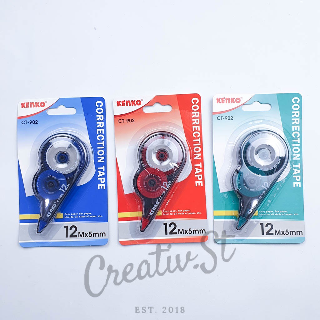 

KENKO Tip-Ex Kertas Correction Tape Ct-902 12 Meter