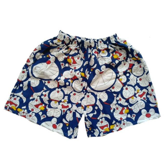 Celana pendek/boxer (motif Doraemon )