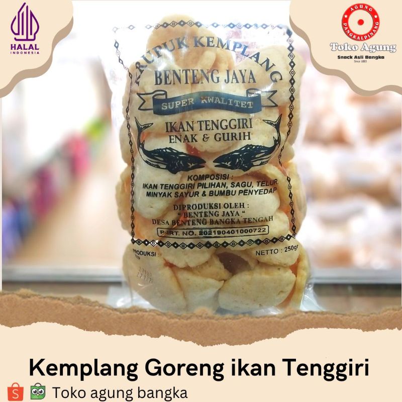 

Kemplang Goreng Bangka cap Benteng Jaya