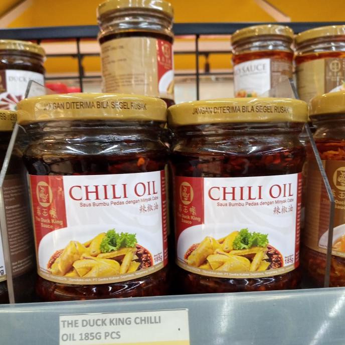 

=====] THE DUCK KING CHILLI OIL 185 gr