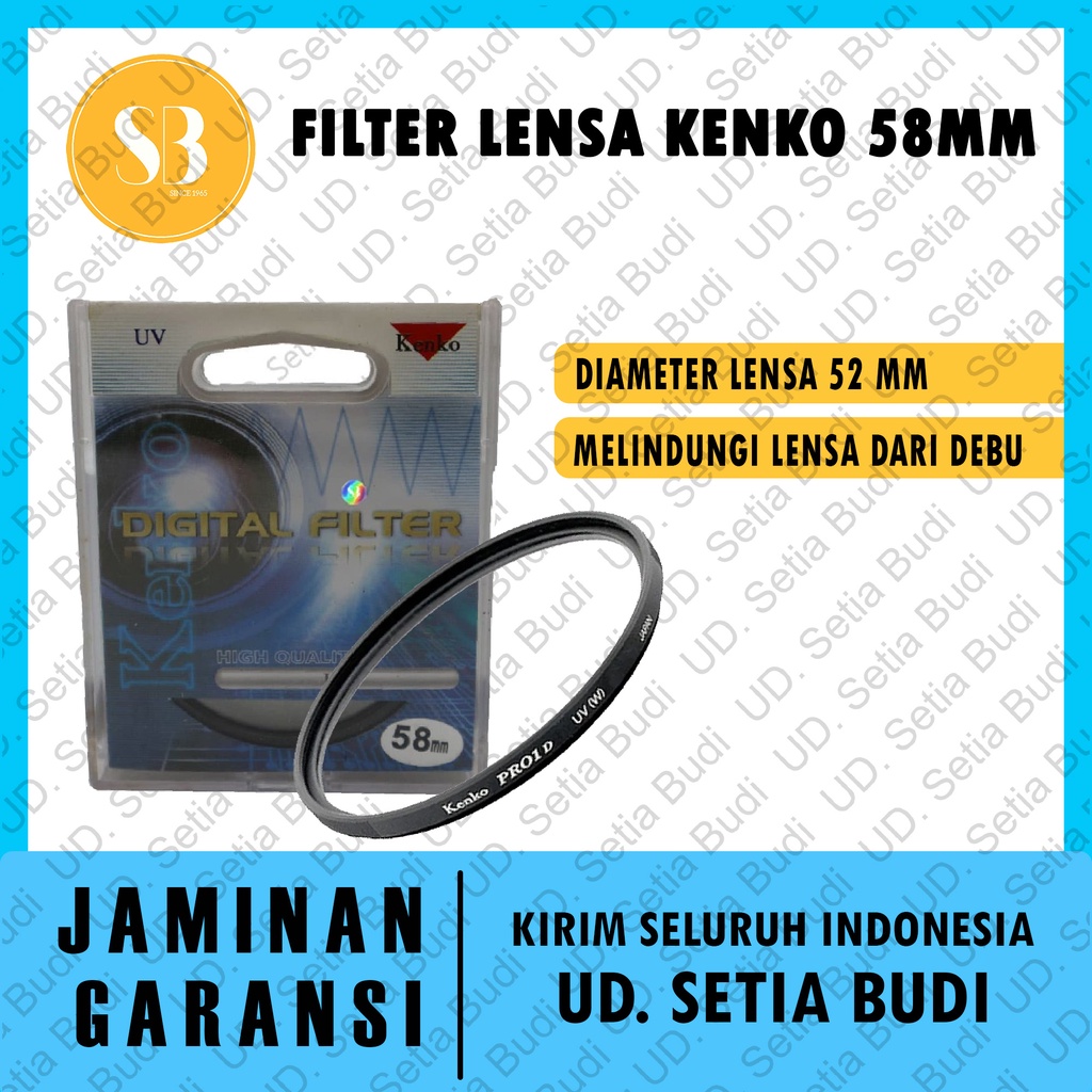 Filter Lensa kenko 58mm