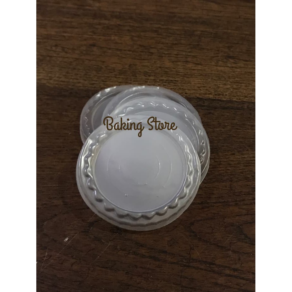 Tutup Lid Gelas Pudding Agar - Gelas Cup Pudding Agar 130ml isi 50pc