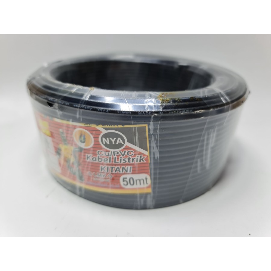 Kabel NYA Tunggal Kitani 1 x 2.5 mm Panjang 50 Meter - kabel engkel