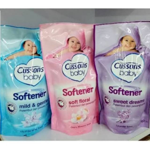 Cussons Baby Softener 700ml Pelembut dan Pewangi Pakaian Bayi Refil Kemasan Jumbo (POUCH)