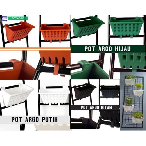 Pot argo pot tanaman merambat tempel dan gantung 01 Pot argo pot tanaman merambat tempel dan gantung 01